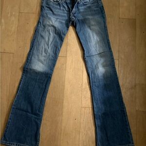 BKE Flare Women's Jeans in Classic Blue